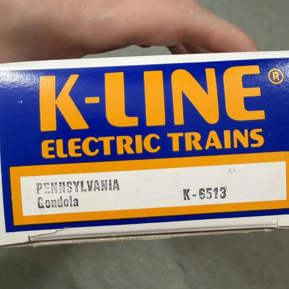 K-Line O/O27 Gauge‎ Pennsylvania Railroad PRR 6513 Gondola New In Box